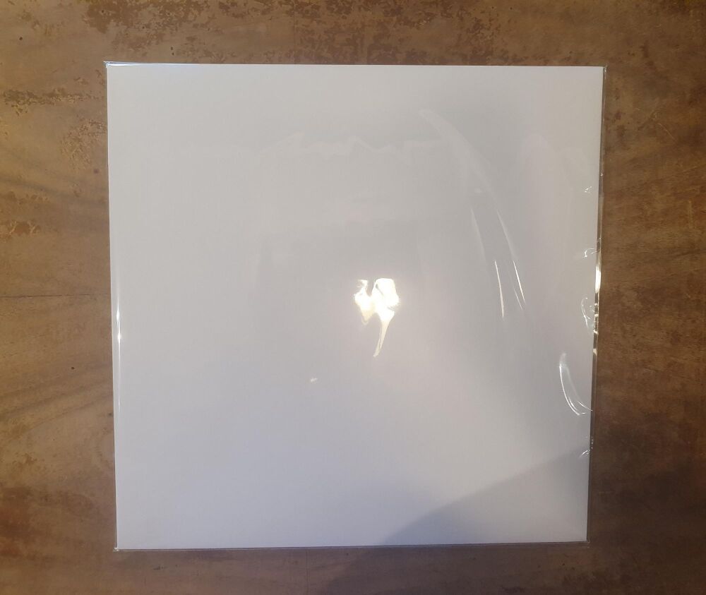 White Cake Box LID - 12" square (SINGLE LID ONLY)