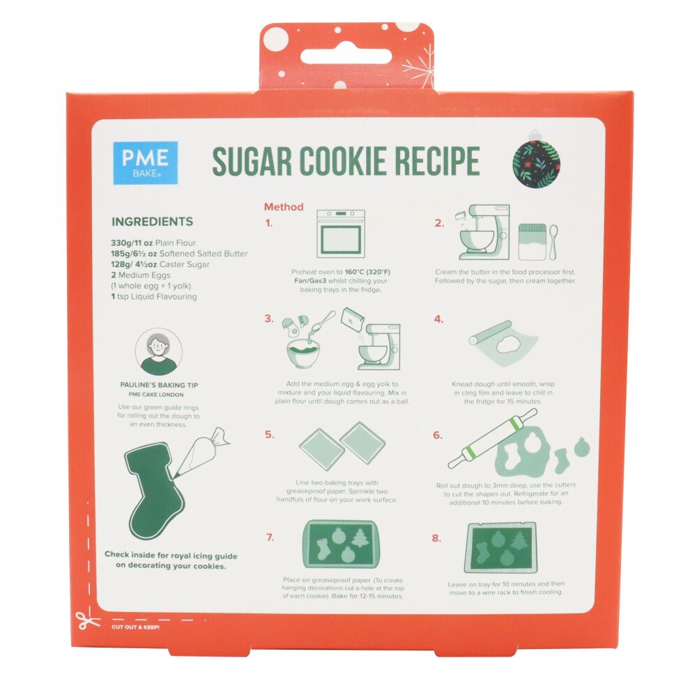 PME Cookie Cutter Set of 3 - FESTIVE