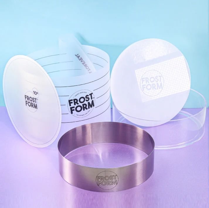 Frost Form - 10" Round Frosting Kit