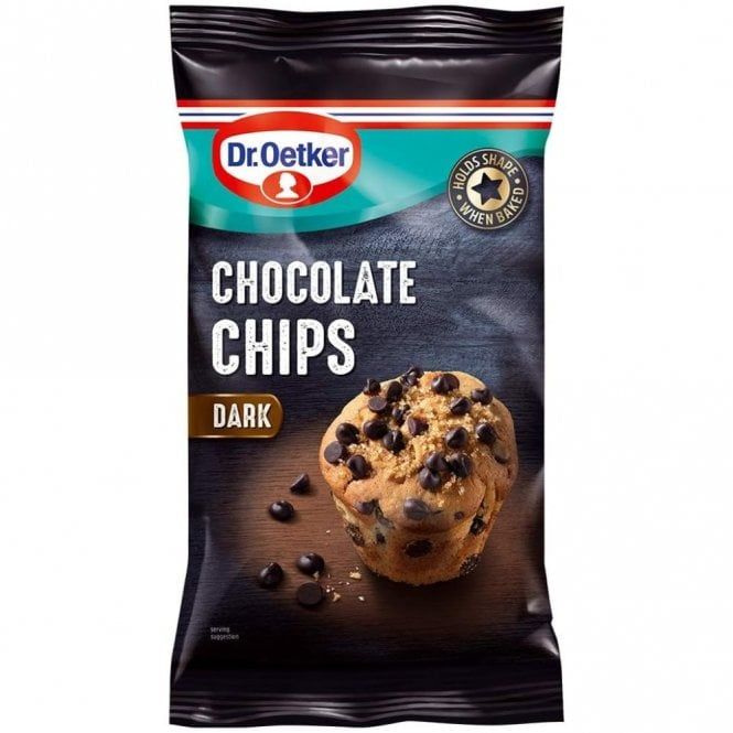 Dr. Oetker - Chocolate Chips 100g - DARK