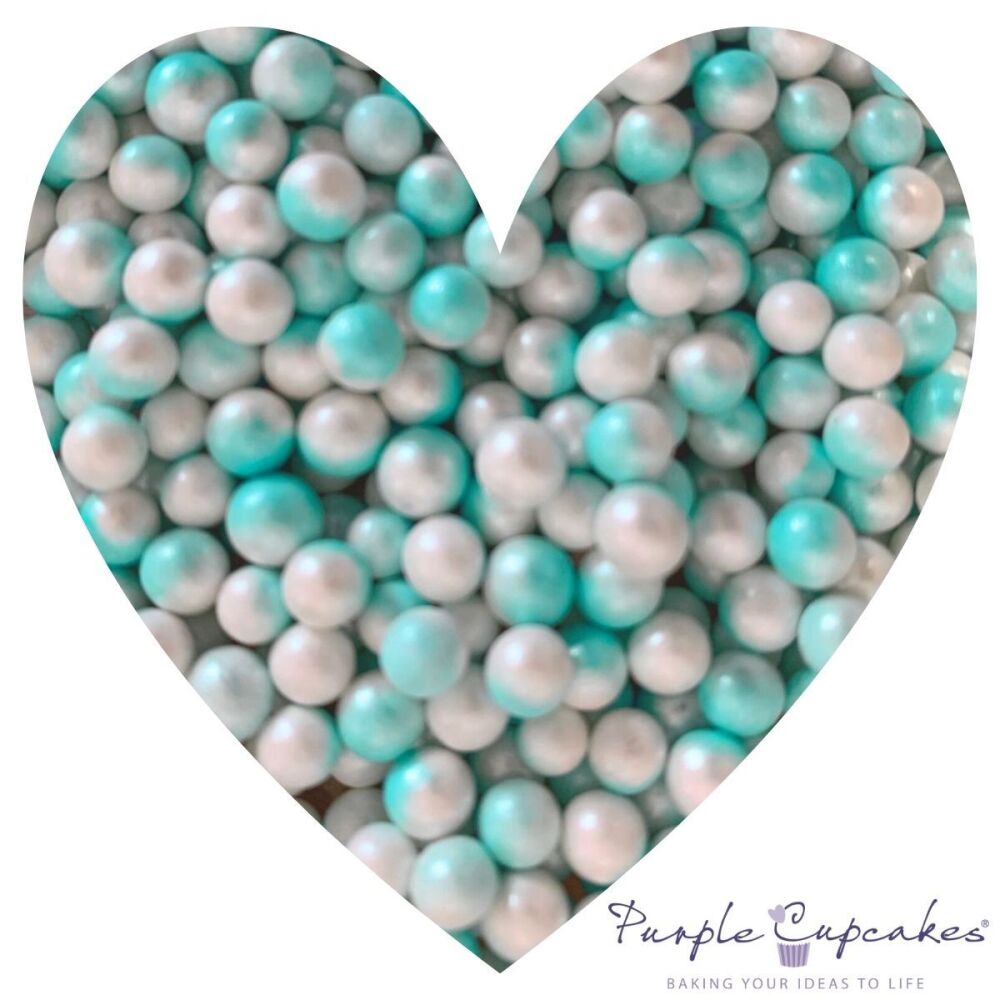 Duo Pearls 5mm - AQUA - 90g