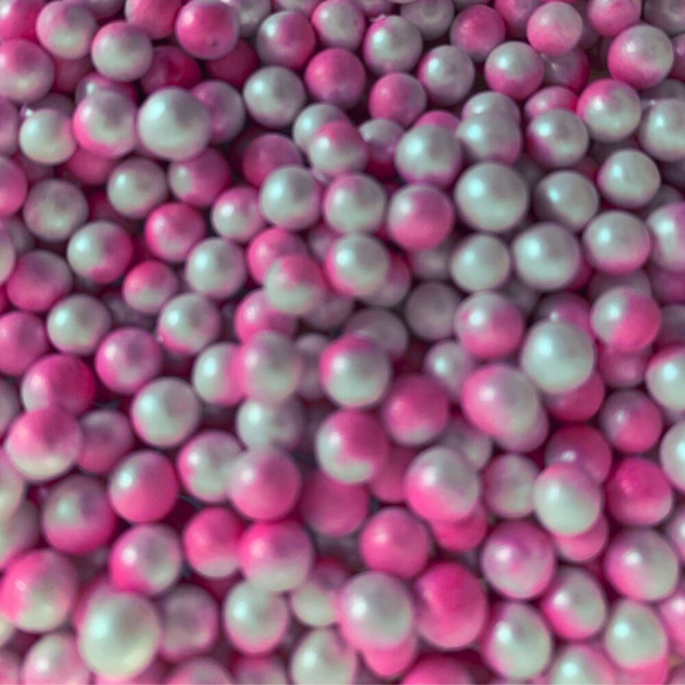 Duo Pearls 5mm - HOT PINK - 90g