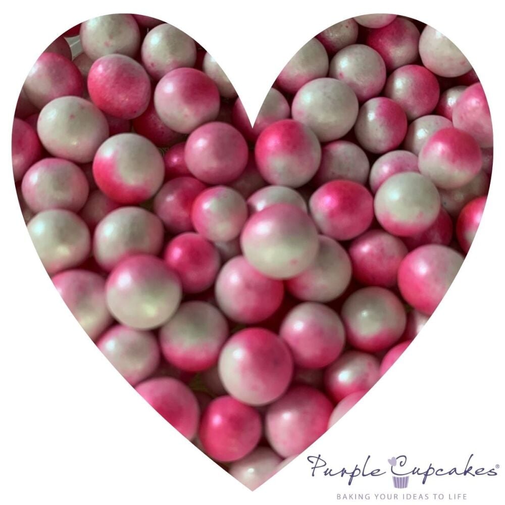 Duo Pearls 8mm - HOT PINK - 90g