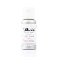 Sweet Sticks Edible Art Paint 15ml - Light Silver - BB Nov 2024