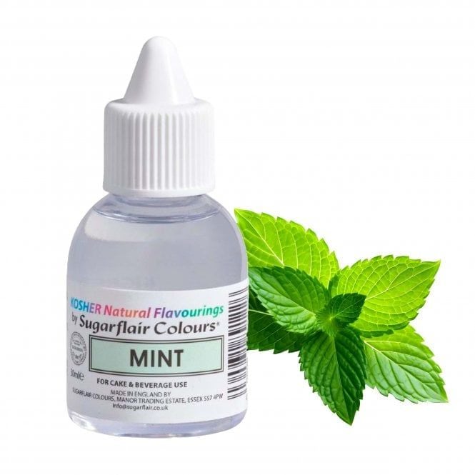 Sugarflair Concentrated Natural Food & Icing Flavour 30ml - MINT - BB END 2024