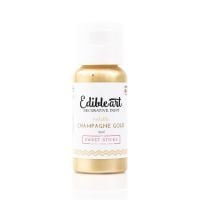 Sweet Sticks Edible Art Paint 15ml - Champagne Gold - BB Dec 2024