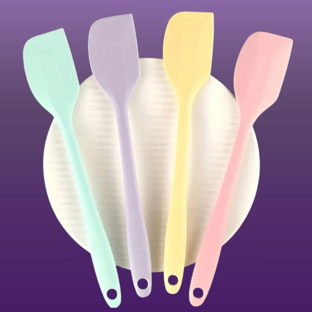 Silicone Mini Spatulas Set of 4 (PASTEL)