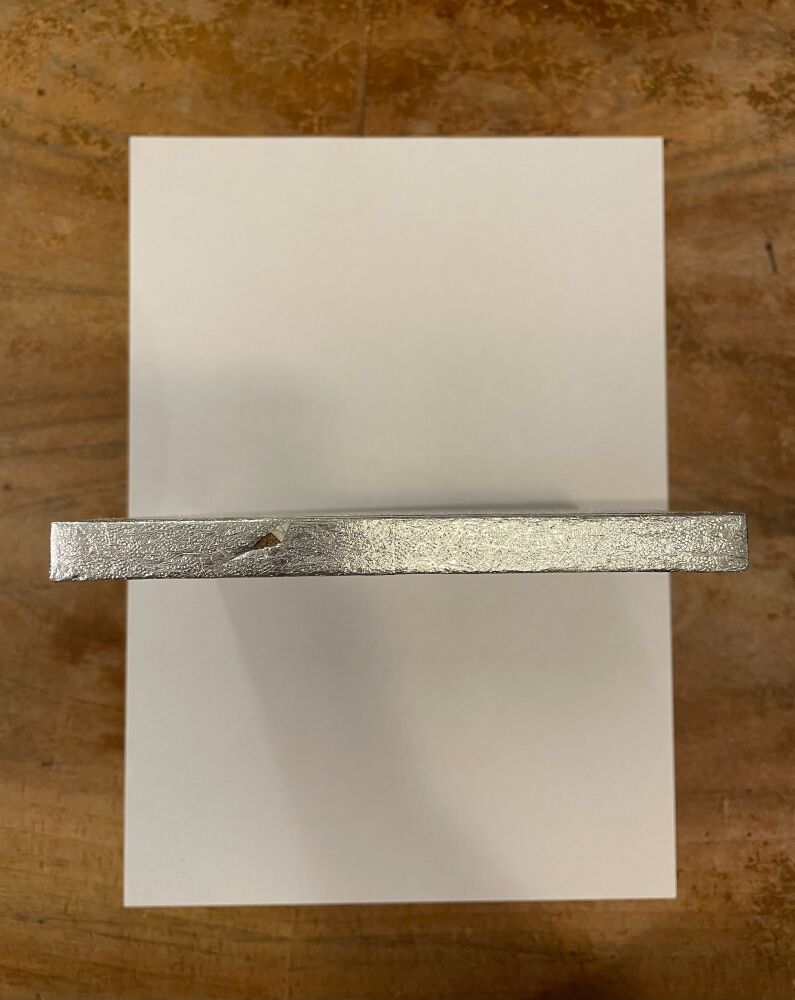 Cake Drum -  6" SQUARE Silver - *Slightly Damaged*