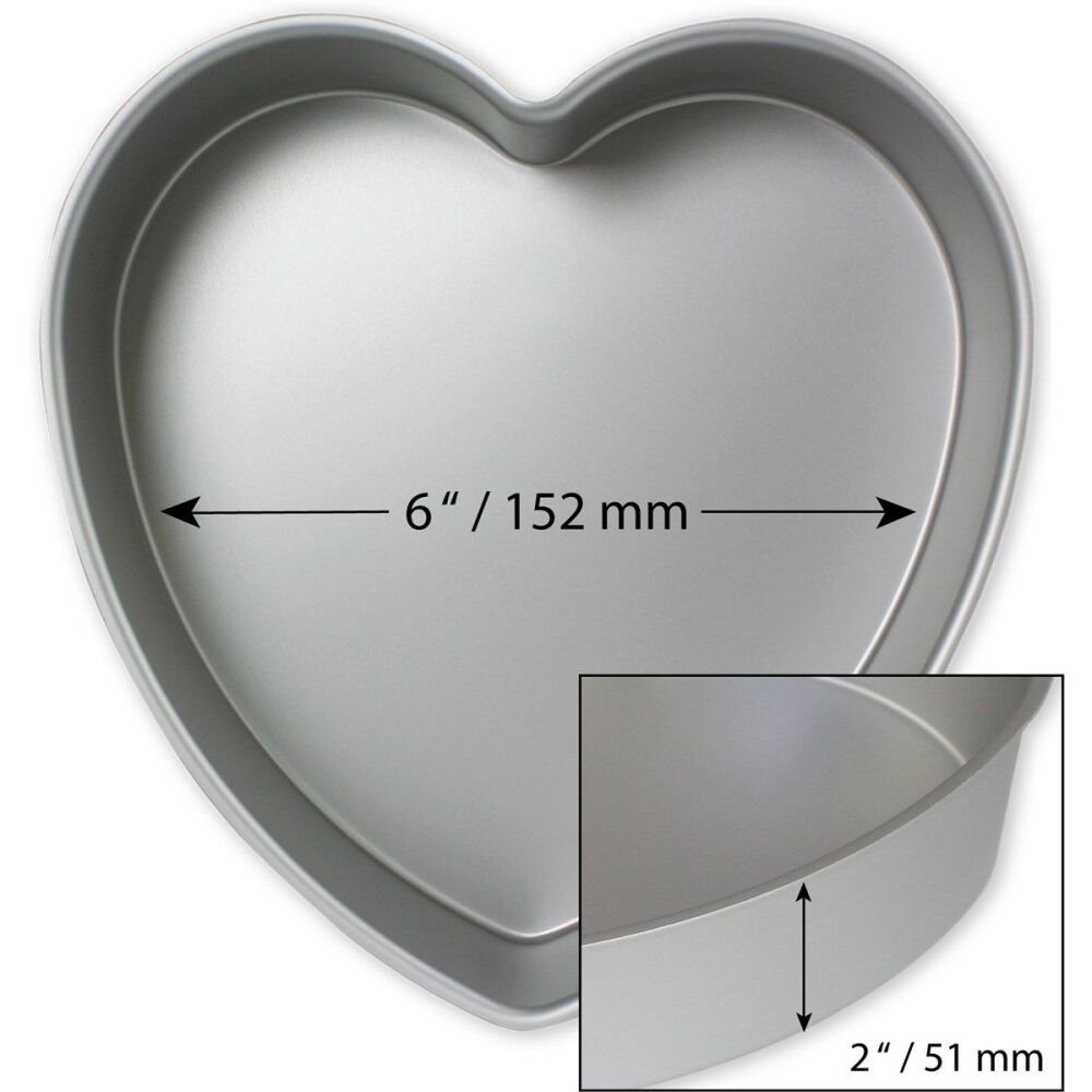 PME - Cake Tin - HEART 6"