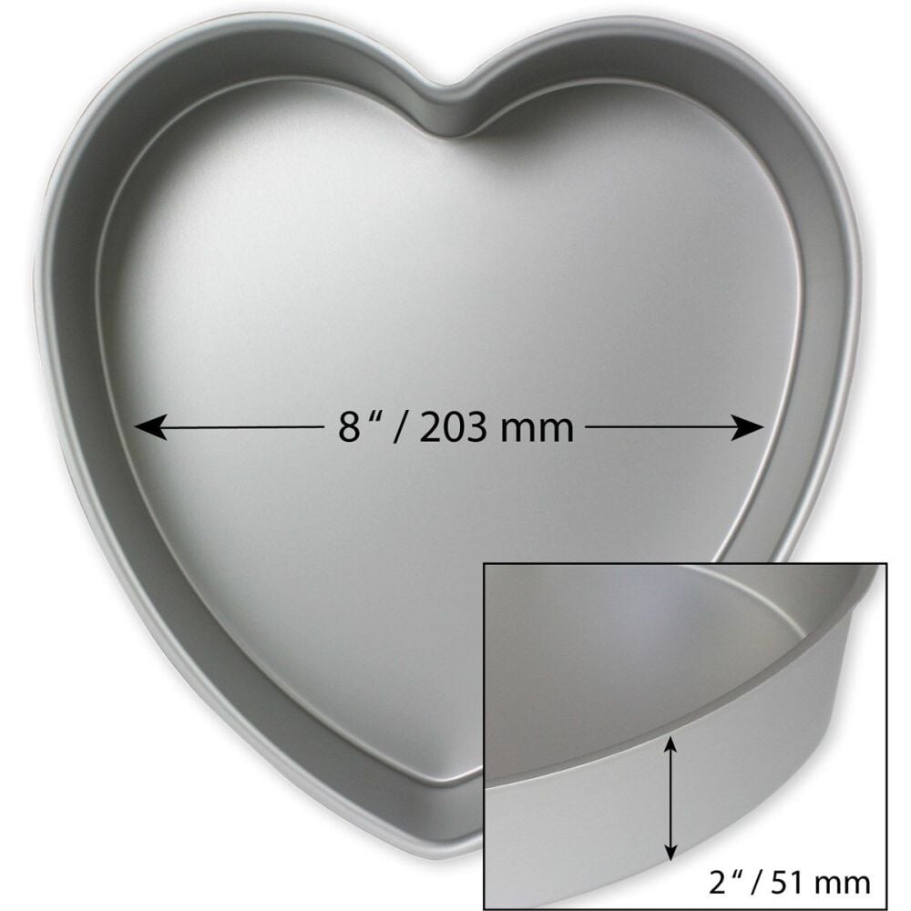 PME - Vintage Cake Tin - HEART 8"