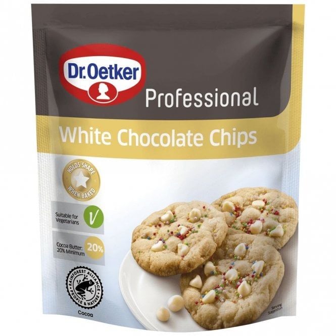 Dr. Oetker - Chocolate Chips 750g - WHITE