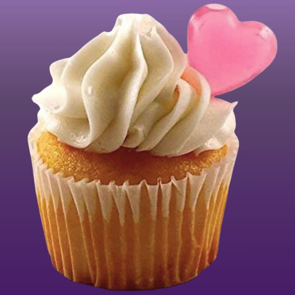 Cupcake Pipettes - HEART (Pack of 5)