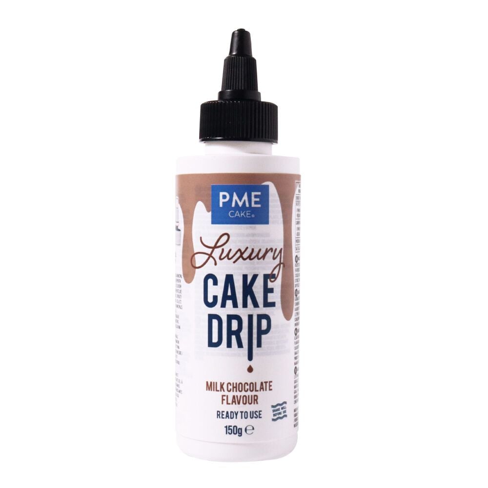 PME Luxury Cake Drip - Milk Chocolate - 150g