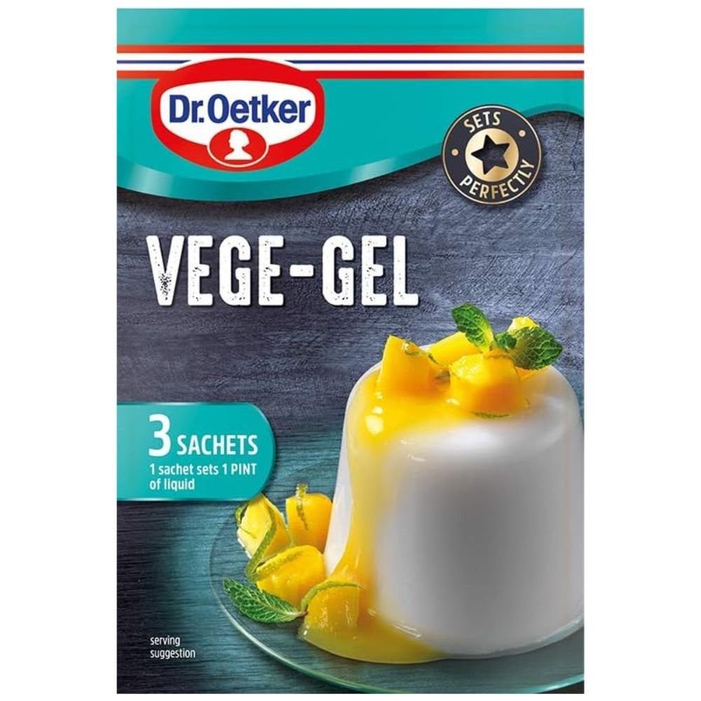 Dr. Oetker - Vegetarian Gelling Powder 6.5g (Pack of 3) - BB June 2025
