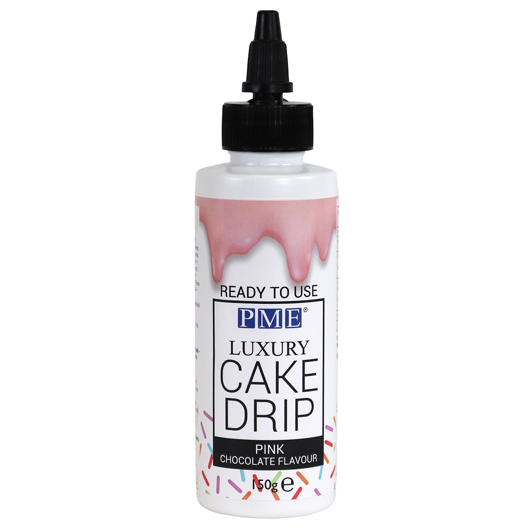 PME Luxury Cake Drip - Pink Chocolate - 150g - BB 25/06/25