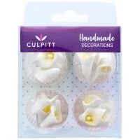 Culpitt Sugar Flowers & Leaves - Mini Calla Lily Flowers - BB 28/06/25