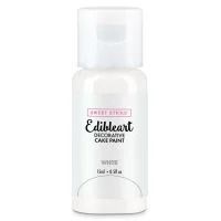 Sweet Sticks Edible Art Paint 15ml - White - BB June 2025