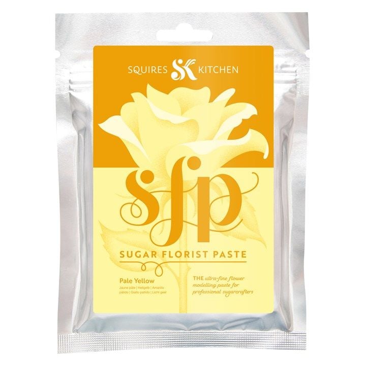 Florist Paste Squires  200g PALE YELLOW