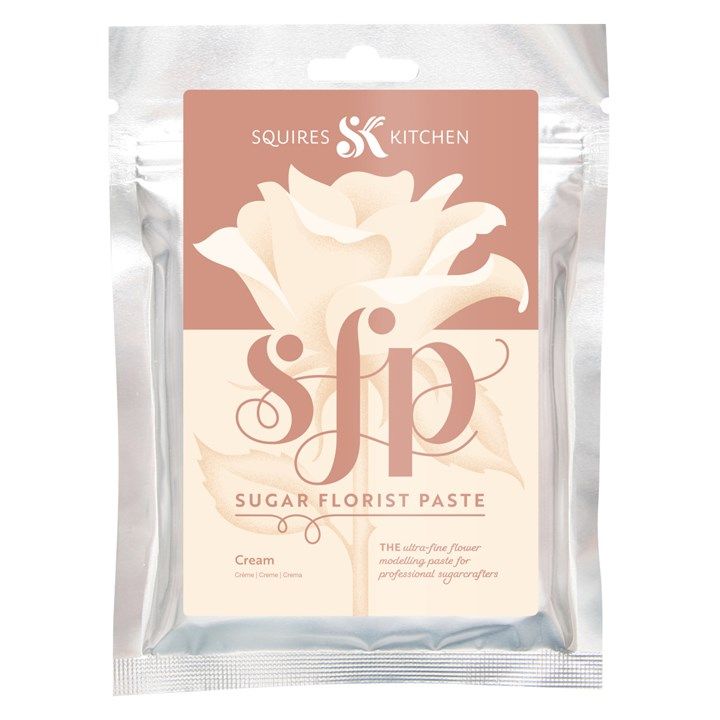 Florist Paste Squires  200g CREAM