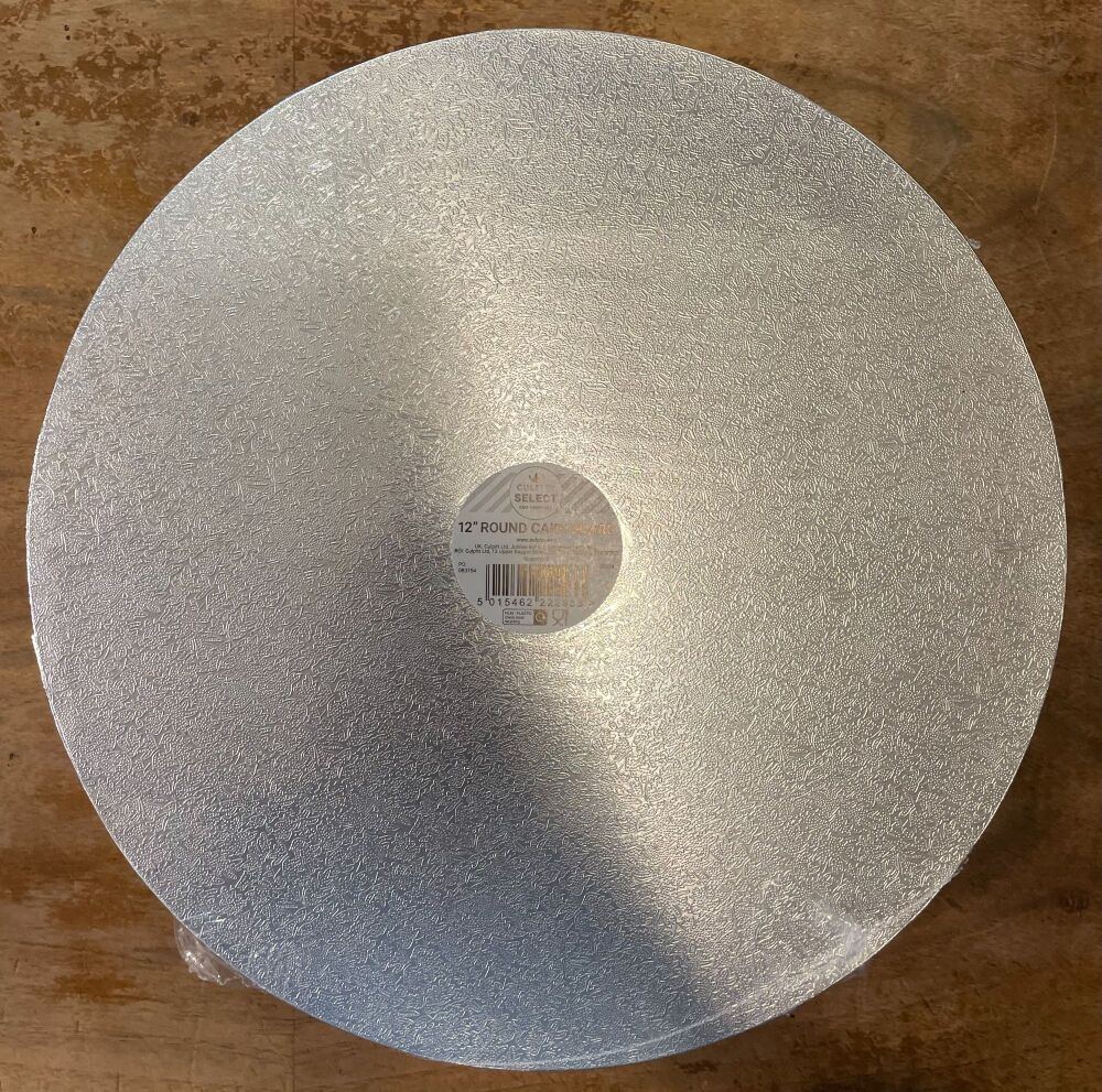 Lightweight Cake Drums (Pack of 5) - 12" ROUND - *Slightly Damaged*