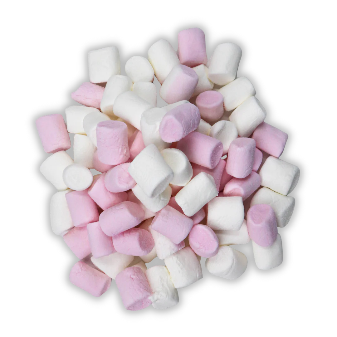 Mini Marshmallows - Pink & White (250g)
