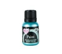 Metallic Food Paint - Pearlescent Baby Blue 25G - Rainbow Dust - BB Sept 2025