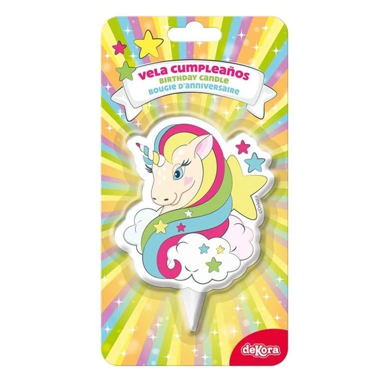 Unicorn Candle (Pack of 1)