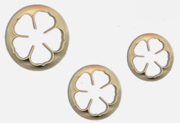 FMM-5 Petal Rose Cutters - 30mm/35mm/45mm