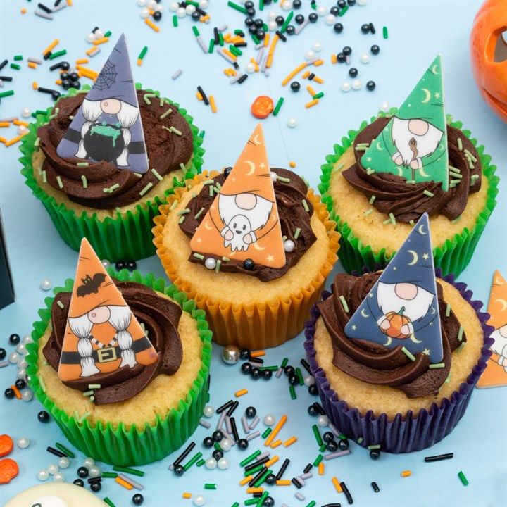 Edible Sugar Decorations - Halloween Gonks(Pack of 12)