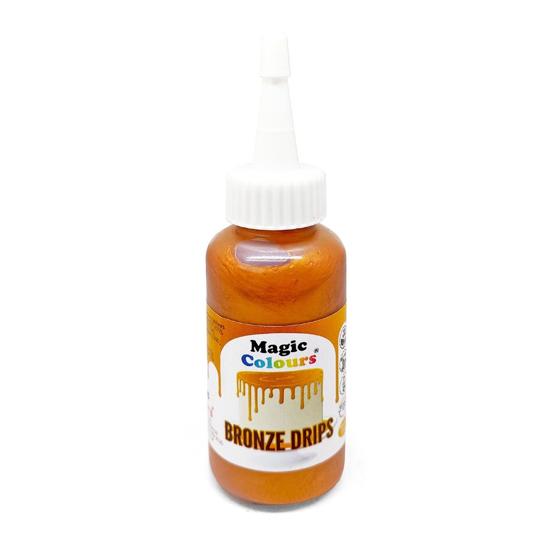 Magic Colours Edible Metallic Drip 100g - BRONZE - BB Oct 2025