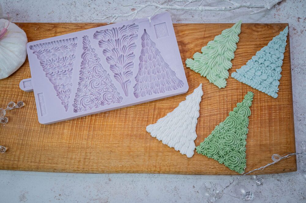 Karen Davies Cake Decorating Mould - BUTTERCREAM TREES