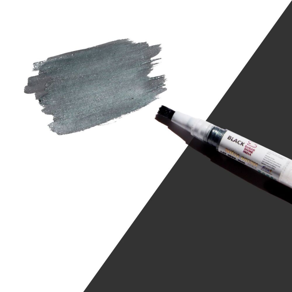 Magic Colours Edible Paint Shine Brush - BLACK - BB Oct 2025