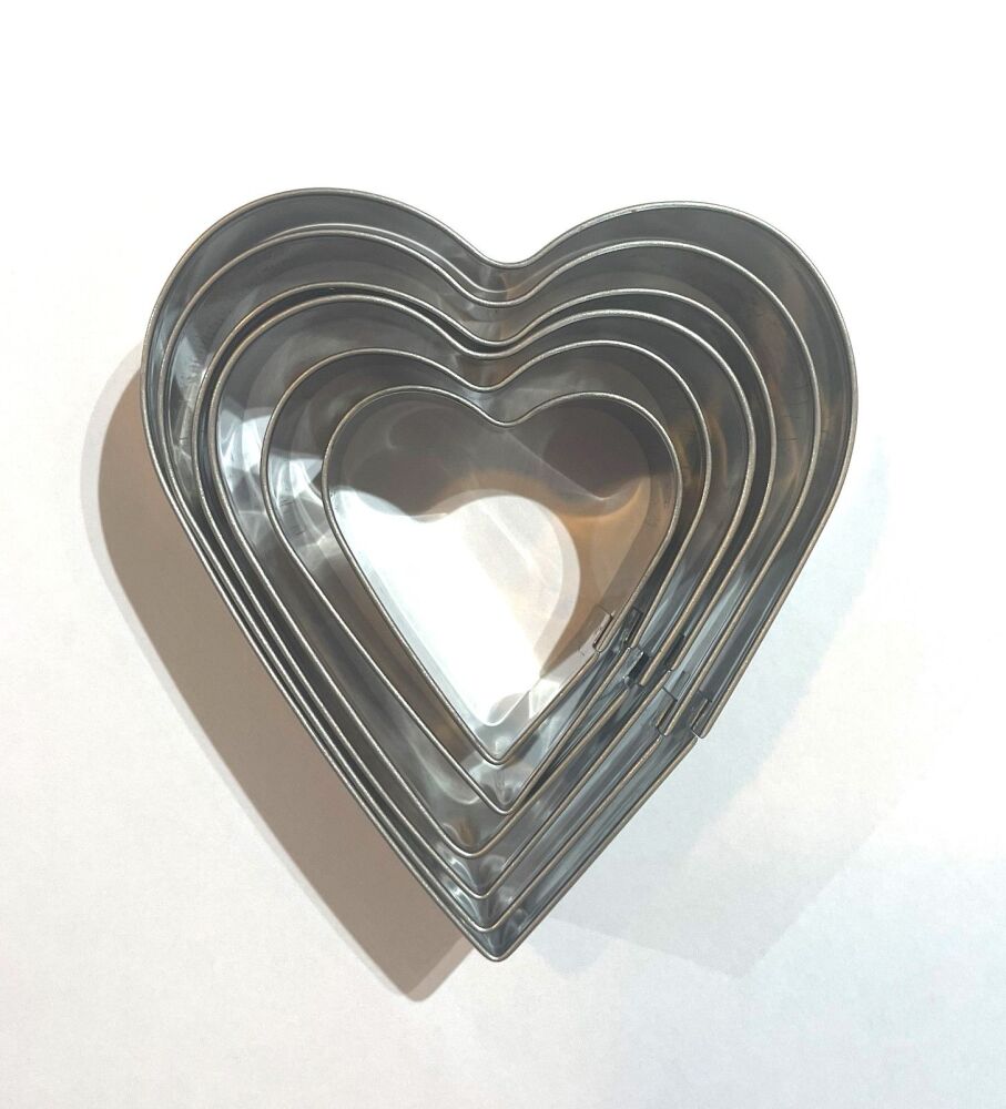Cutters - HEARTS x 6