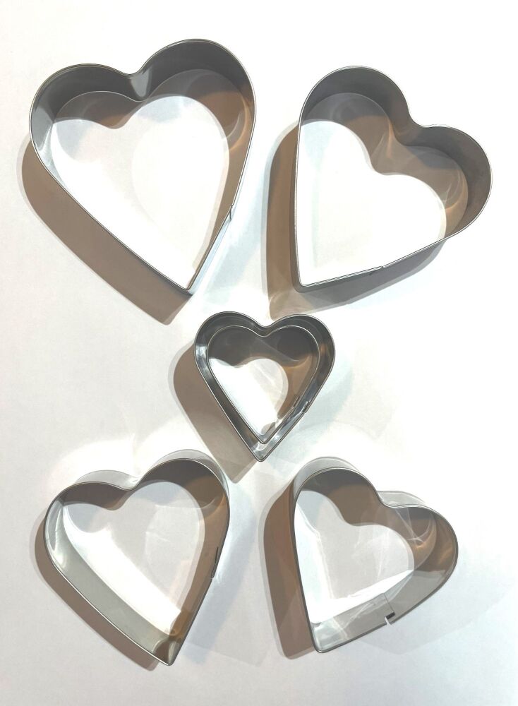 Cutters - HEARTS x 6