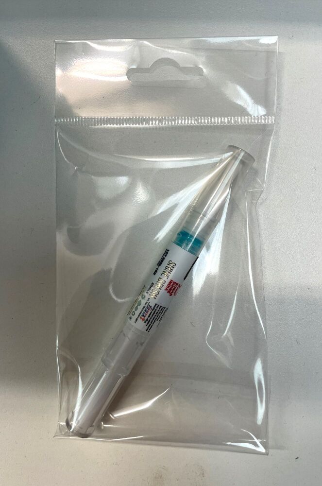 Magic Colours Edible Paint Shine Brush - AQUA BLUE - BB Oct 2025
