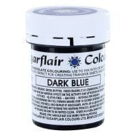 Sugarflair Chocolate Colouring 35g - DARK BLUE - BB END 2025