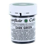 Sugarflair Chocolate Colouring 35g - DARK GREEN - BB END 2025