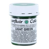 Sugarflair Chocolate Colouring 35g - LIGHT GREEN - BB END 2025