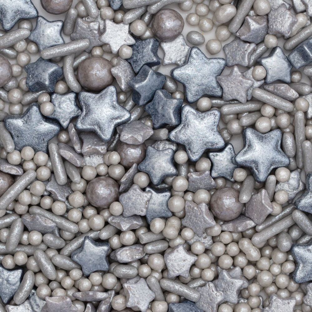 PME - Christmas Sprinkles - Silver Snowflake (76g)