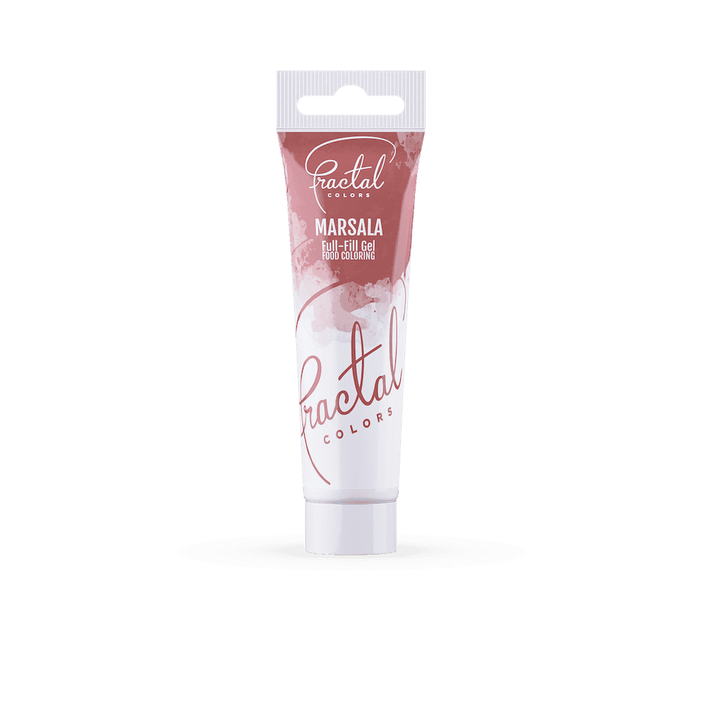Fractal Colors - Full-Fill Skin Tone Gel Colouring 30g - MARSALA - BB 14/11/25