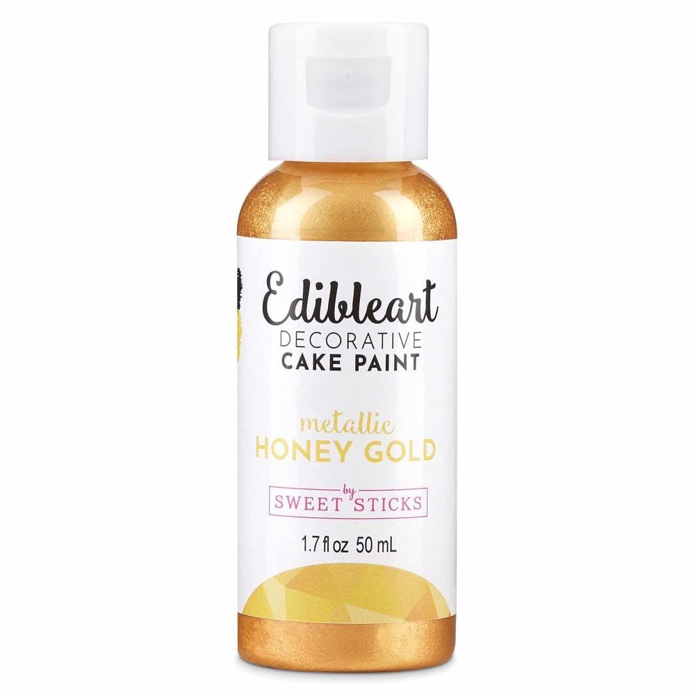 Sweet Sticks Edible Art Paint 50ml - Honey Gold - BB Nov 2025