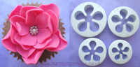 5 Petal Cutter for Roses, Poppies, Peonies & Blossom