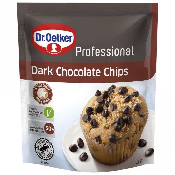 Dr. Oetker - Chocolate Chips 750g - DARK - BB Dec 2025