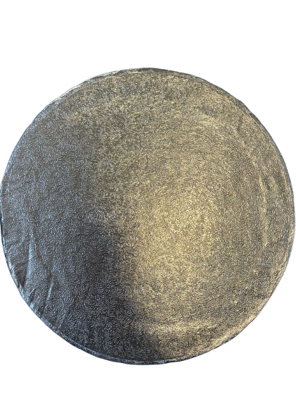 Cake Drum -  8" Round Silver - *Slightly Damaged*