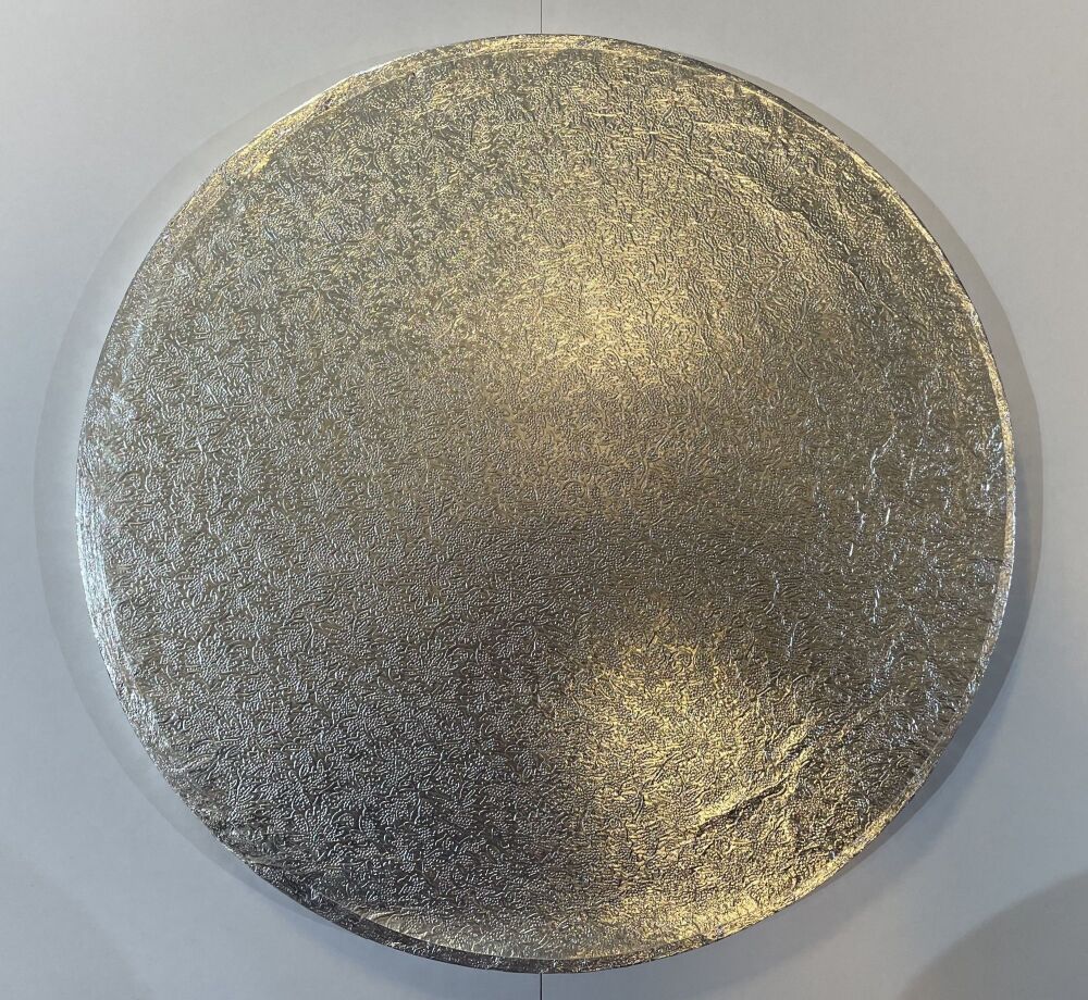Cake Drum - 10" Round Silver - *Slightly Damaged-10%Off*