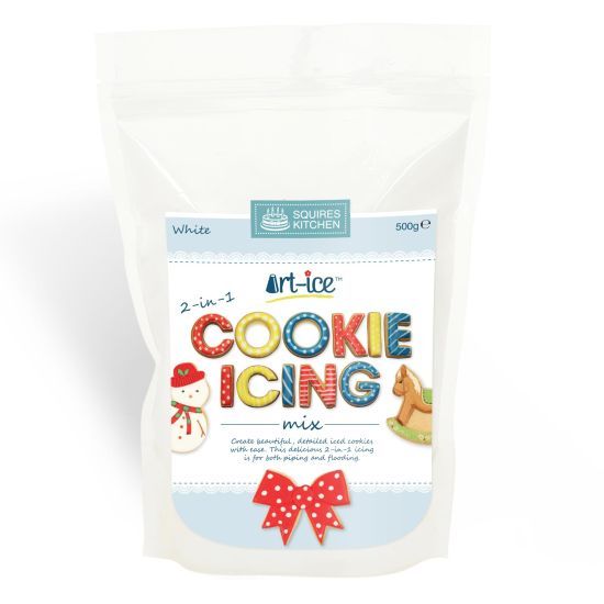 Squires Kitchen Cookie Icing Mix 500g - WHITE - BB 28/02/26