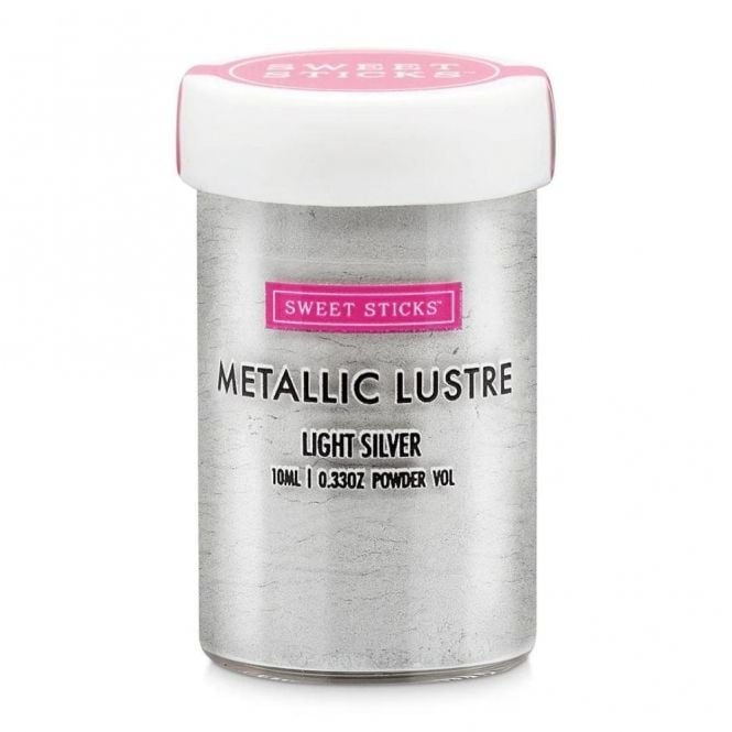 Sweet Sticks Lustre Dust 10ml - Light Silver