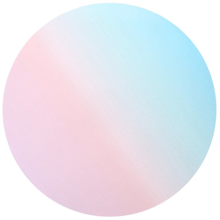 Pastel Ombre Masonite Cake Board ROUND - 10"
