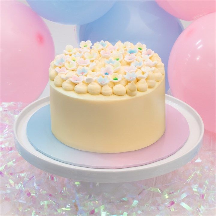 Pastel Ombre Masonite Cake Board ROUND - 10"