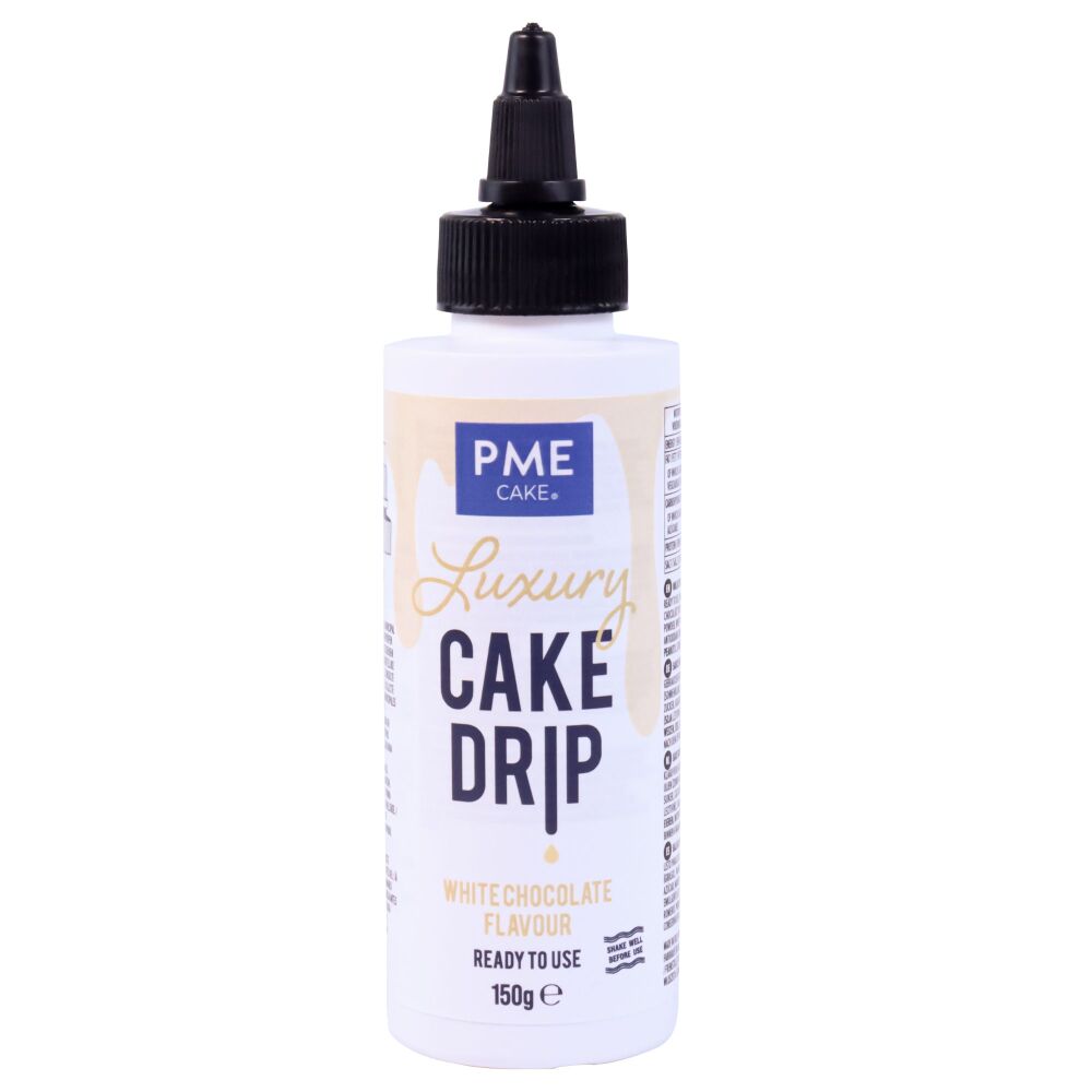 PME Luxury Cake Drip - White Chocolate - 150g